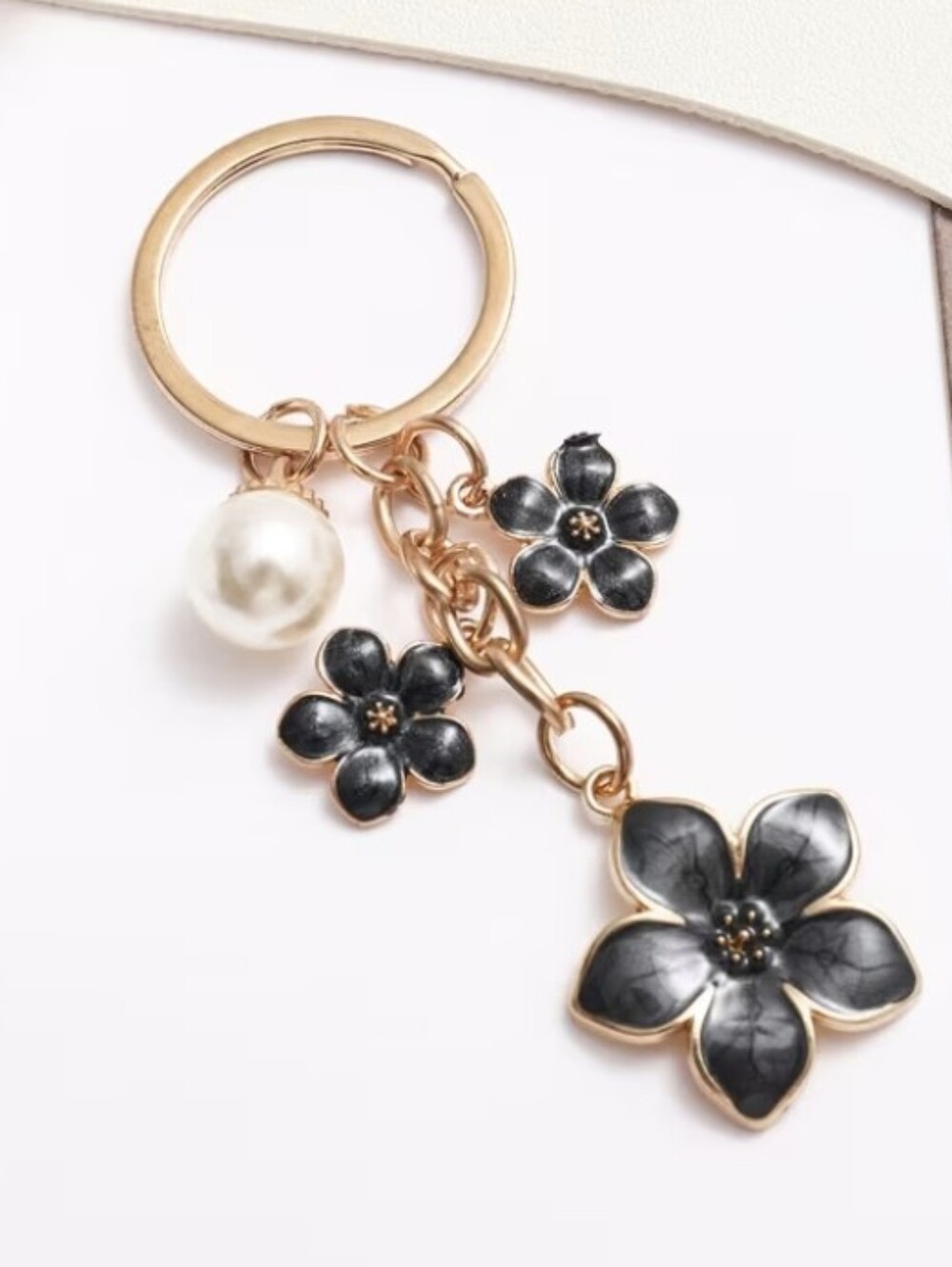Flower Bag Charm/ Keychain NEW